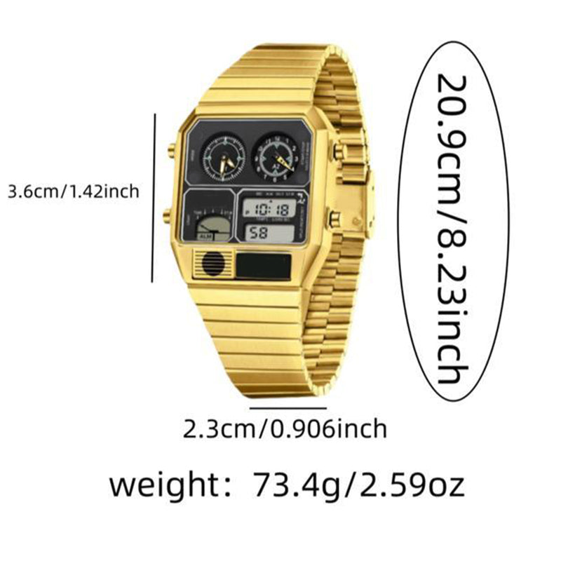 ✈️Free Shipping⌚✨Men’s Multi-Functional Retro Digital Watch