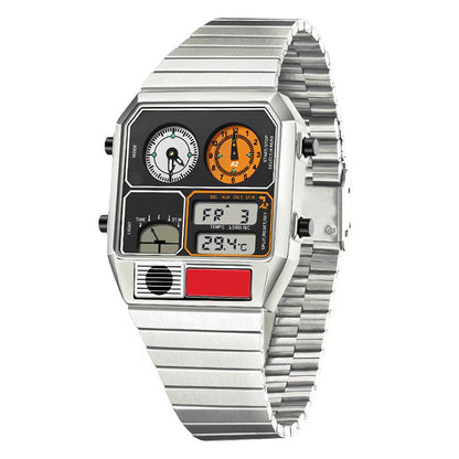 ✈️Free Shipping⌚✨Men’s Multi-Functional Retro Digital Watch
