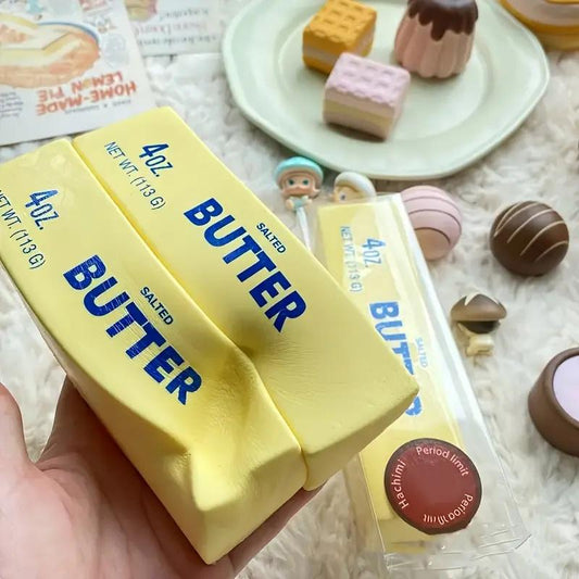 🔥49% Off🎁Squishy Series Butter Stick Sticky, Soft, slow bouncing pressure relief simulates sticky food