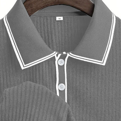 👕 49% OFF NOW! 🌞 Summer Casual Short Sleeve Polo Shirt – Breathable Fabric, Classic Fit & Perfect for Daily Wear 🏠