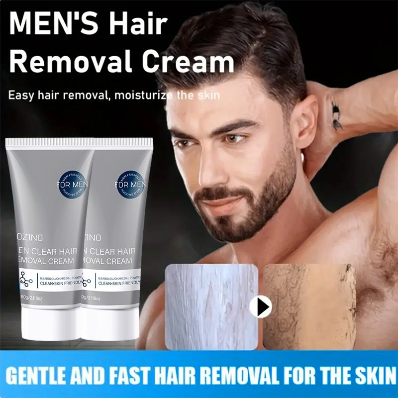 ⏳Limited-time 49% off⏰Men's Fast-Acting Hair Removal Cream🪒🧴Buy 3 Get 2 Free (5 PCS) & ✈️Free Shipping