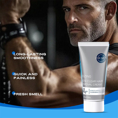 ⏳Limited-time 49% off⏰Men's Fast-Acting Hair Removal Cream🪒🧴Buy 3 Get 2 Free (5 PCS) & ✈️Free Shipping