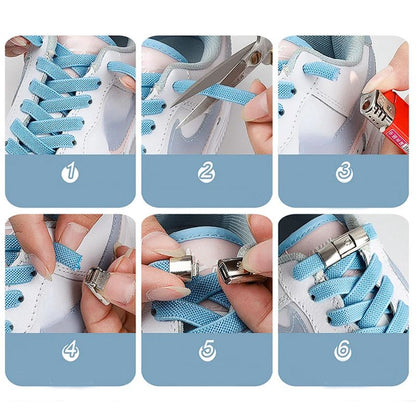 💖Buy 1 Get 1 Free👟No Tie Lazy Elastic Shoelaces✨
