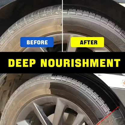 🚗LAST DAY BUY 1 GET 1 FREE! ✨ Car Tire & Plastic Trim Renewal Paste – Restores Shine, Prevents Cracking & Easy Application