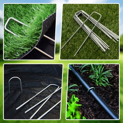 💥HOT SALE 📍🌿 50PCS Landscape Staples for Decoration Weed Barrier Fabric