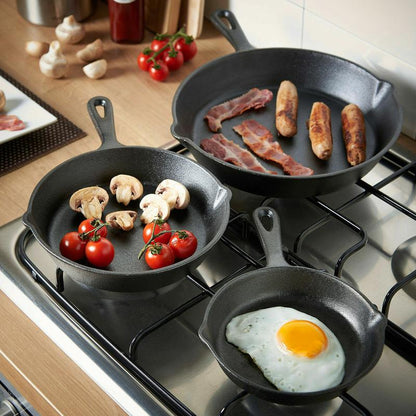 ⏳Limited-time 49% off⏰Non-Stick Cast Iron Frying Pan🍳🥘🍲