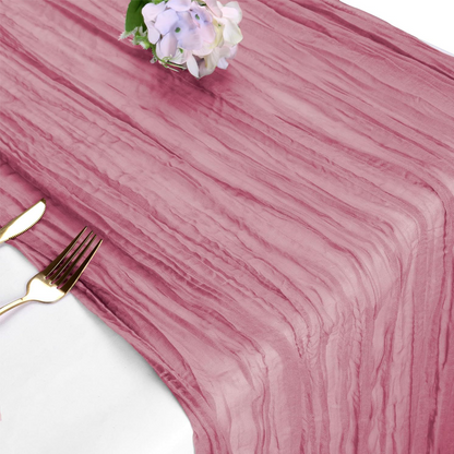 ⏰Limited-time offer✨ Bohemian pleated gauze tablecloth | Lightweight and drapey, creating a romantic dining table in an instant!