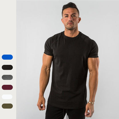 💥HOT SALE🏃Muscle Men Gentlemen Breathable Fitness T-shirt
