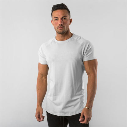 💥HOT SALE🏃Muscle Men Gentlemen Breathable Fitness T-shirt