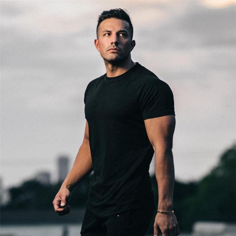 💥HOT SALE🏃Muscle Men Gentlemen Breathable Fitness T-shirt