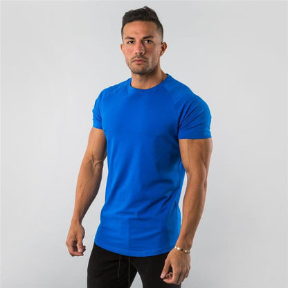 💥HOT SALE🏃Muscle Men Gentlemen Breathable Fitness T-shirt