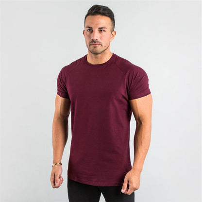 💥HOT SALE🏃Muscle Men Gentlemen Breathable Fitness T-shirt
