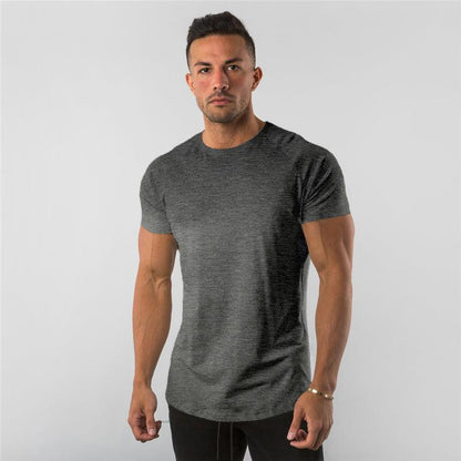 💥HOT SALE🏃Muscle Men Gentlemen Breathable Fitness T-shirt