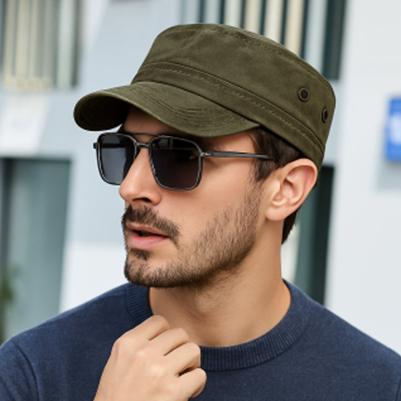 🔥40% OFF🧢Vintage Flat Top Baseball Cap