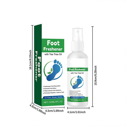 🦶 BUY 2 GET 1 FREE! 💧 Deodorizing & Moisturizing Foot Spray – Eliminates odor, hydrates dry skin & keeps feet fresh all day ✨