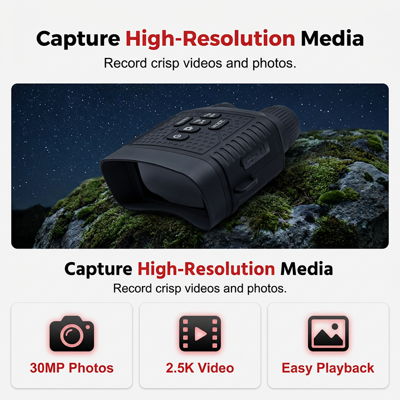 ✅ Limited time 49% OFF + Free Shipping 🚚✨Digital Night Vision Binoculars with HD Photo & Video Recording
