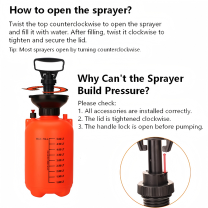 ⏰49% OFF!🌿 One tool, multiple uses! With a lockable trigger and dual-mode sprayer, it’s perfect for all your gardening and cleaning needs!