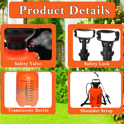 ⏰49% OFF!🌿 One tool, multiple uses! With a lockable trigger and dual-mode sprayer, it’s perfect for all your gardening and cleaning needs!