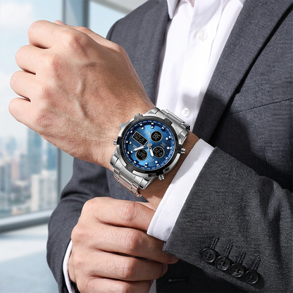 🎁New arrival 49% OFF💥 Men's Waterproof Military Analog-Digital Watches