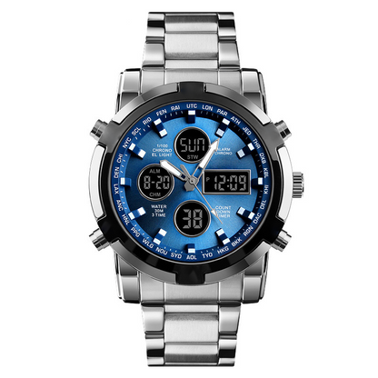 🎁New arrival 49% OFF💥 Men's Waterproof Military Analog-Digital Watches