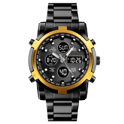 🎁New arrival 49% OFF💥 Men's Waterproof Military Analog-Digital Watches