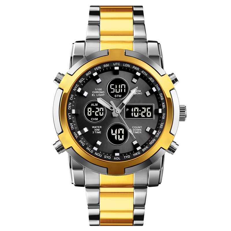 🎁New arrival 49% OFF💥 Men's Waterproof Military Analog-Digital Watches