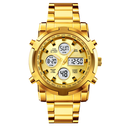 🎁New arrival 49% OFF💥 Men's Waterproof Military Analog-Digital Watches