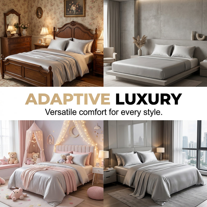 📢📢49% OFF!! & FREE SHIPPING ⏰Premium Cooling Fitted Sheet Set