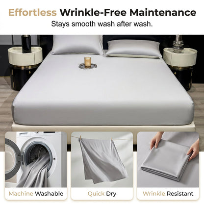 📢📢49% OFF!! & FREE SHIPPING ⏰Premium Cooling Fitted Sheet Set