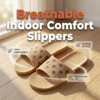 🔥49% OFF🏡✨Lightweight All-weather Linen Slippers With Thick Soles