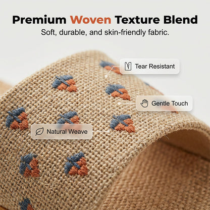 🔥49% OFF🏡✨Lightweight All-weather Linen Slippers With Thick Soles