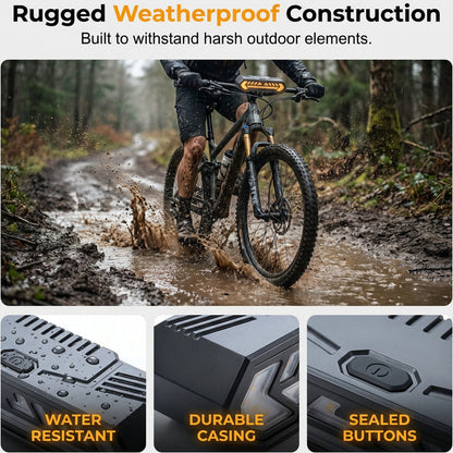 🚴 49% OFF NOW! 🔦 Wireless Turn Signal Light for Bicycles – Rechargeable, Waterproof & Perfect for Night Safety 💡