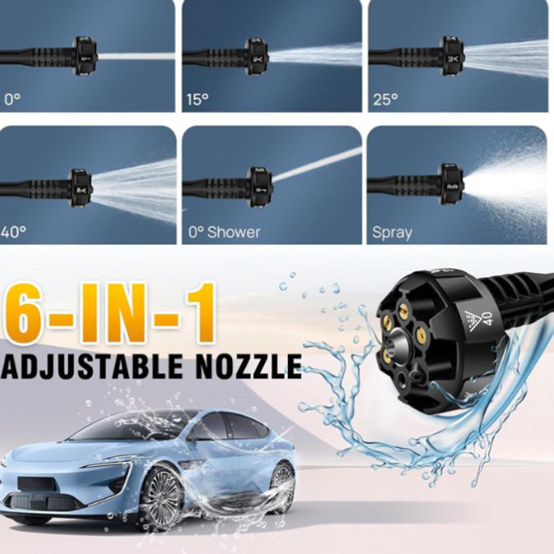 Portable Battery-Powered Car Wash Gun