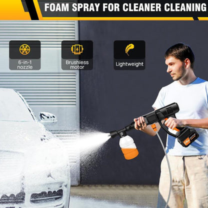 Portable Battery-Powered Car Wash Gun