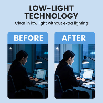 🔥HOT SALE📹 120° ultra-wide angle + 4K HD | Plug-and-play camera, clear even in low light!