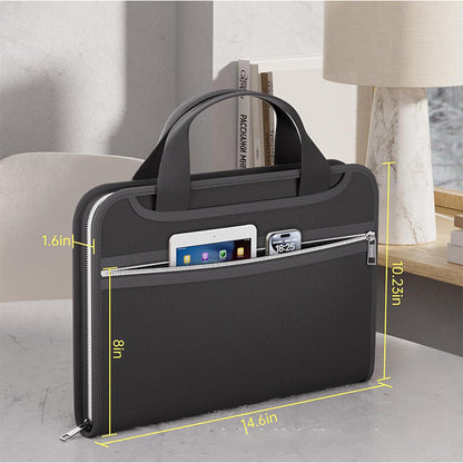 🔥Special Offer💼Fireproof Accordion File Folder with Handle