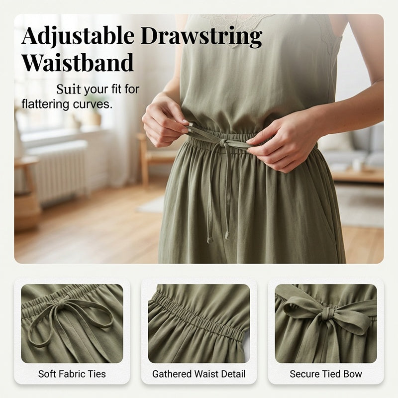 🎁New arrival 49% OFF💥 Women's Casual Lace Cami Jumpsuit