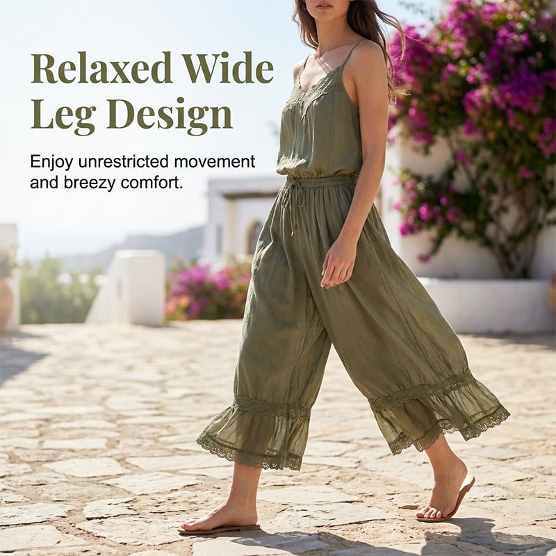 🎁New arrival 49% OFF💥 Women's Casual Lace Cami Jumpsuit