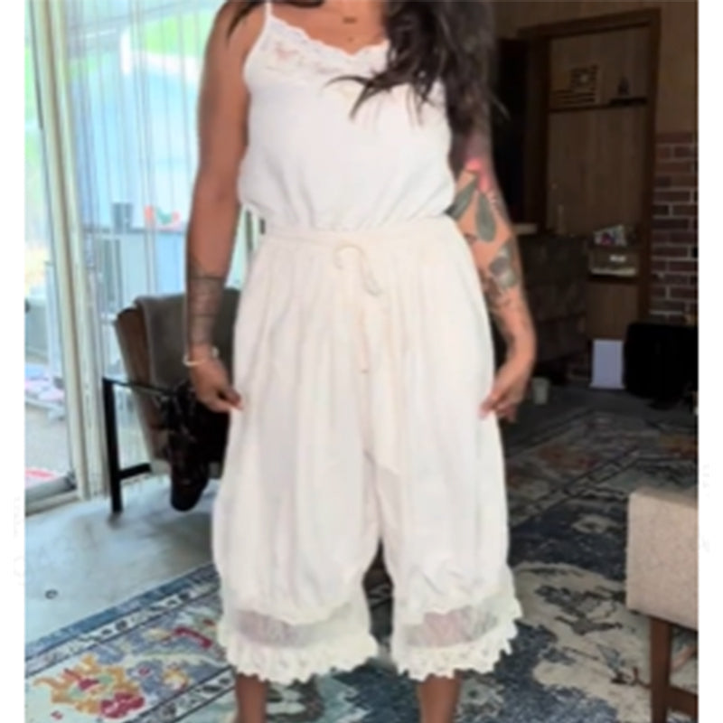 🎁New arrival 49% OFF💥 Women's Casual Lace Cami Jumpsuit