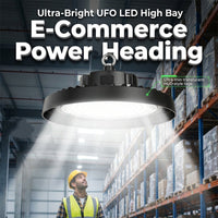 💡 49% OFF NOW! UFO LED High Bay Light – 100W, 160lm/W, 220V, for Industrial, Warehouse & Large Spaces 🏭✨