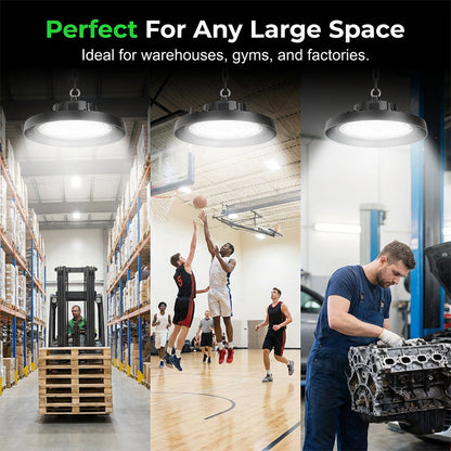 💡 49% OFF NOW! UFO LED High Bay Light – 100W, 160lm/W, 220V, for Industrial, Warehouse & Large Spaces 🏭✨