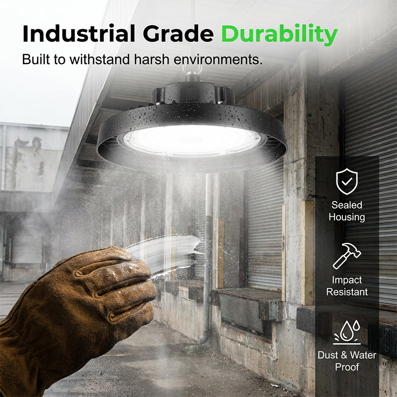 💡 49% OFF NOW! UFO LED High Bay Light – 100W, 160lm/W, 220V, for Industrial, Warehouse & Large Spaces 🏭✨