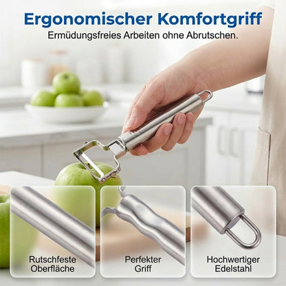 Multi-Funktions-Sparschäler & Julienne-Schneider aus Edelstahl