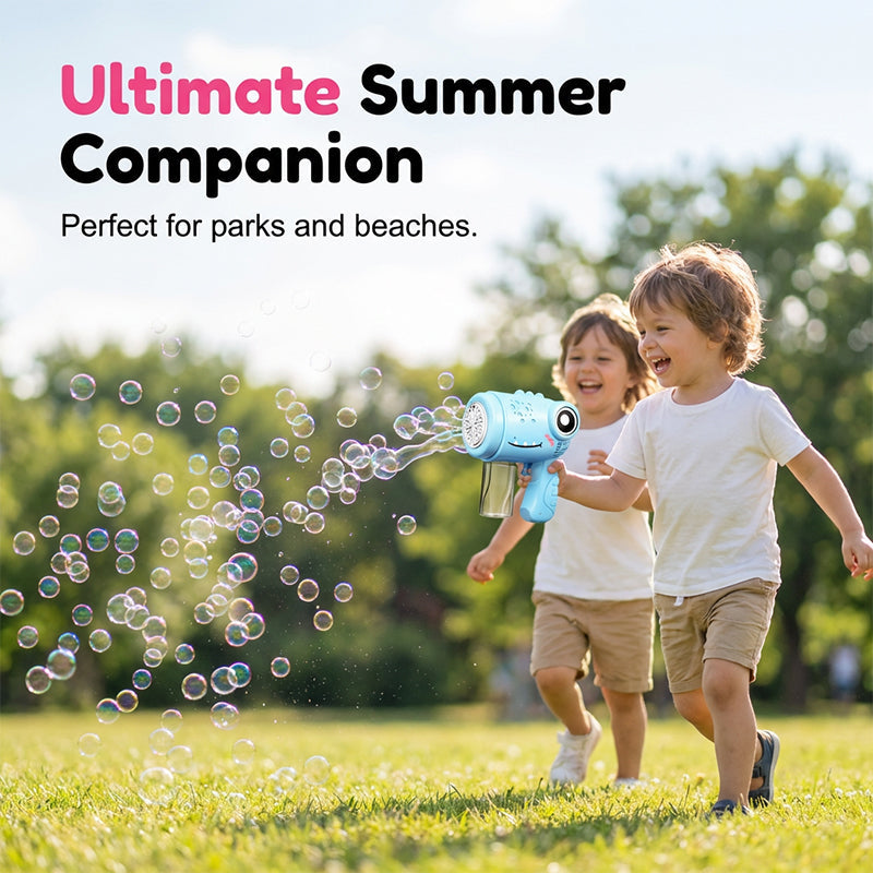 🔥 HOT SALE 49% OFF!! 🏆 Flash Sale ⚡Kids' Cute Dinosaur Bubble Machine Toy