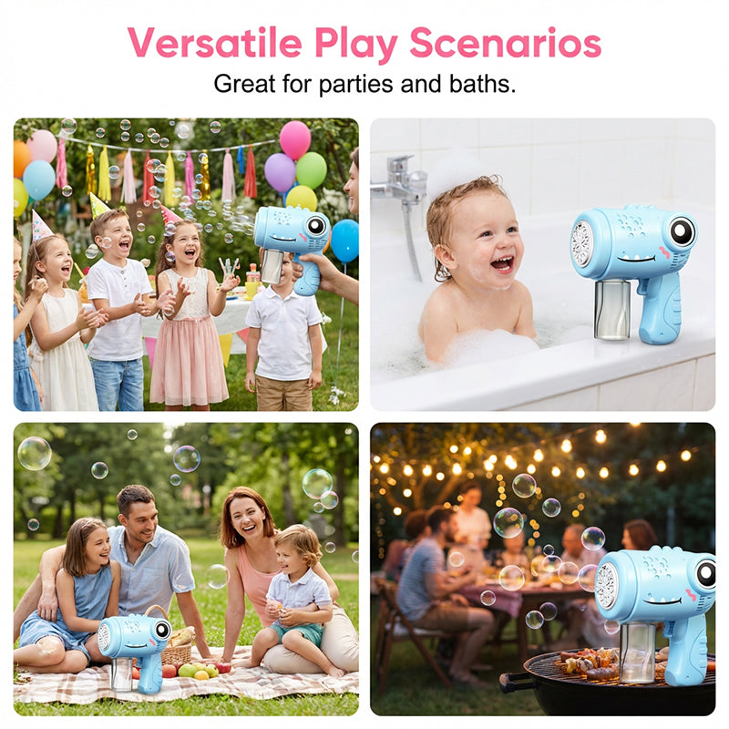 🔥 HOT SALE 49% OFF!! 🏆 Flash Sale ⚡Kids' Cute Dinosaur Bubble Machine Toy