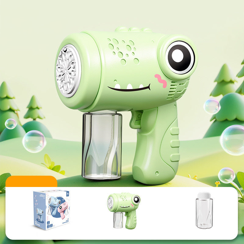 🔥 HOT SALE 49% OFF!! 🏆 Flash Sale ⚡Kids' Cute Dinosaur Bubble Machine Toy