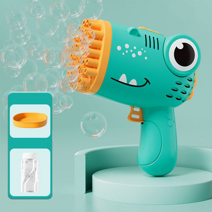 🔥 HOT SALE 49% OFF!! 🏆 Flash Sale ⚡Kids' Cute Dinosaur Bubble Machine Toy