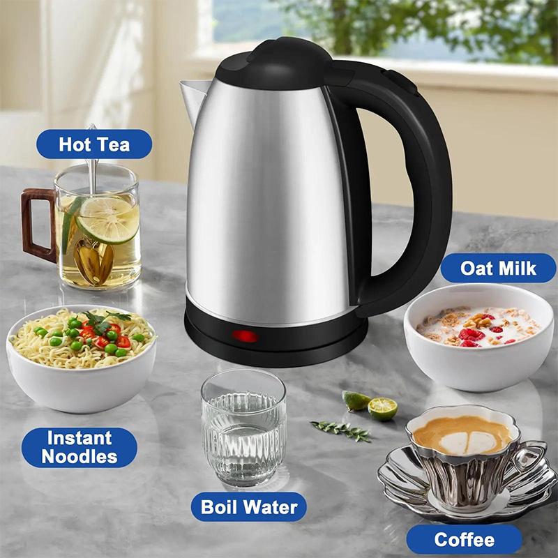 🔥 LAST DAY: 40% OFF!! 🏆 Flash Sale ⚡Large Capacity Electric Tea Kettle with All-Steel Interior