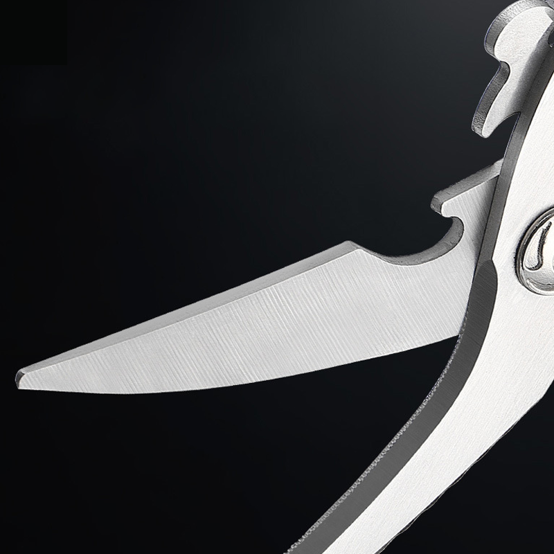 ✂️ LIMITED TIME 49% OFF! ⚡ Heavy-Duty Multifunction Kitchen Shears – 4-in-1 Tool with Fish Scaler, Bottle Opener & Safety Lock 🔪