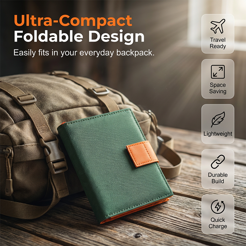 🥳2026 HOT SALE🥳💞49% OFF!✨ 💝Portable Solar Panel with USB Charging